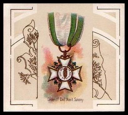 4 Order Of Civil Merit Saxony
